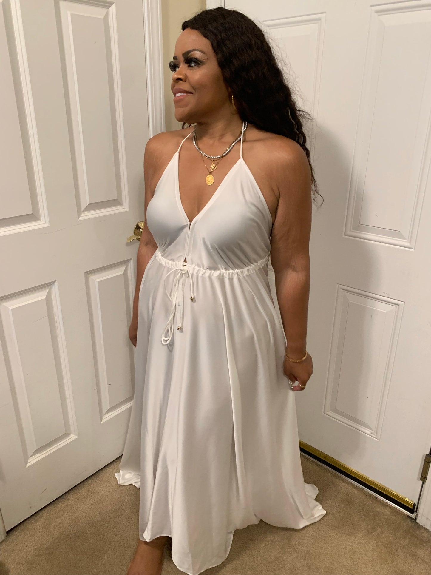 "Insatiable" Dress Solid Color (Curve)