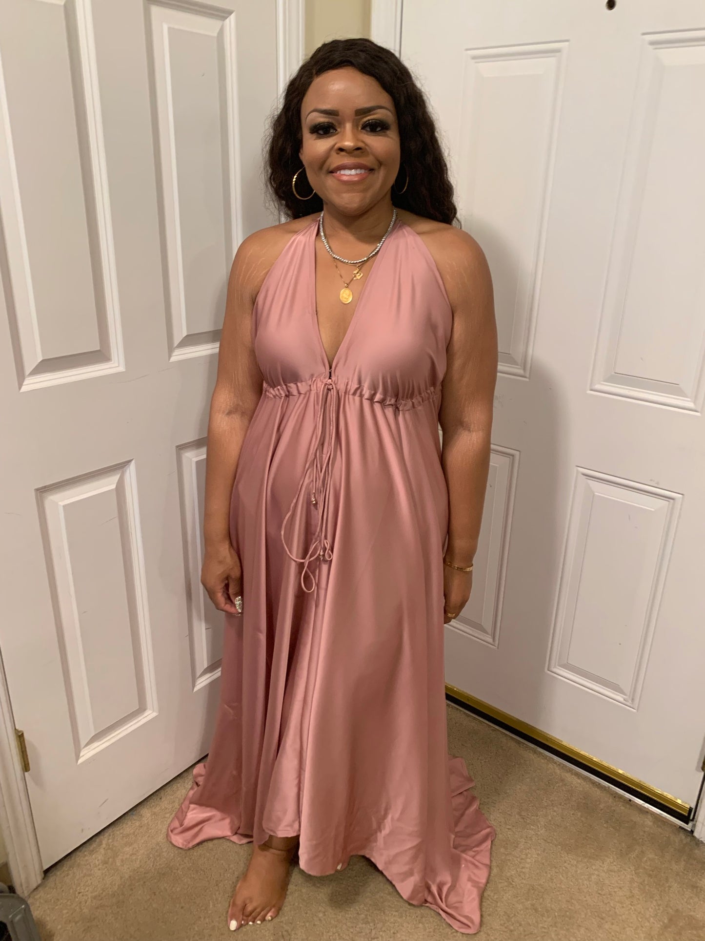 "Insatiable" Dress Solid Color (Curve)