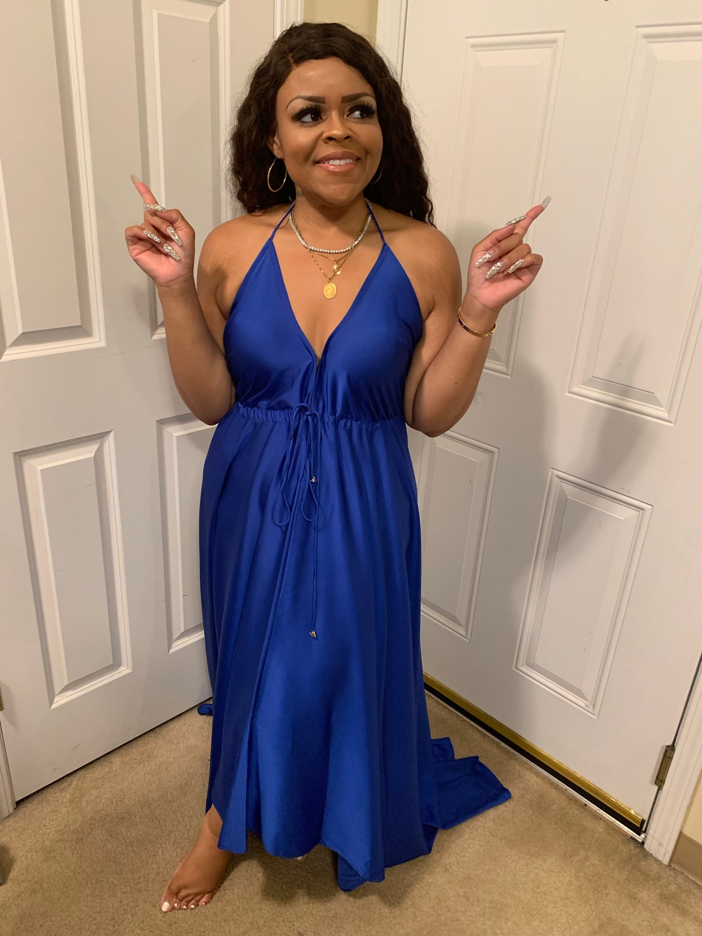 "Insatiable" Dress Solid Color (Curve)