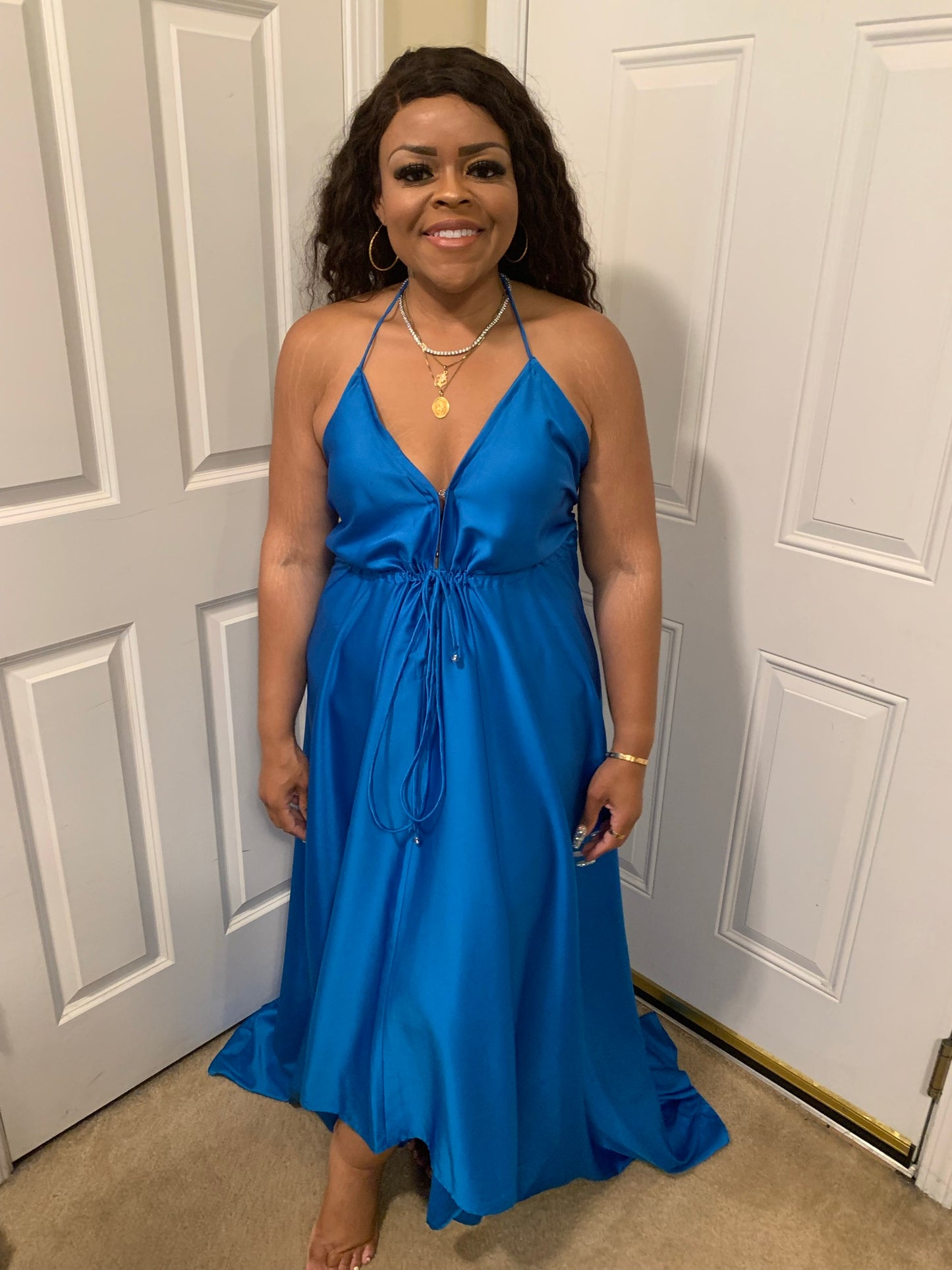 "Insatiable" Dress Solid Color (Curve)