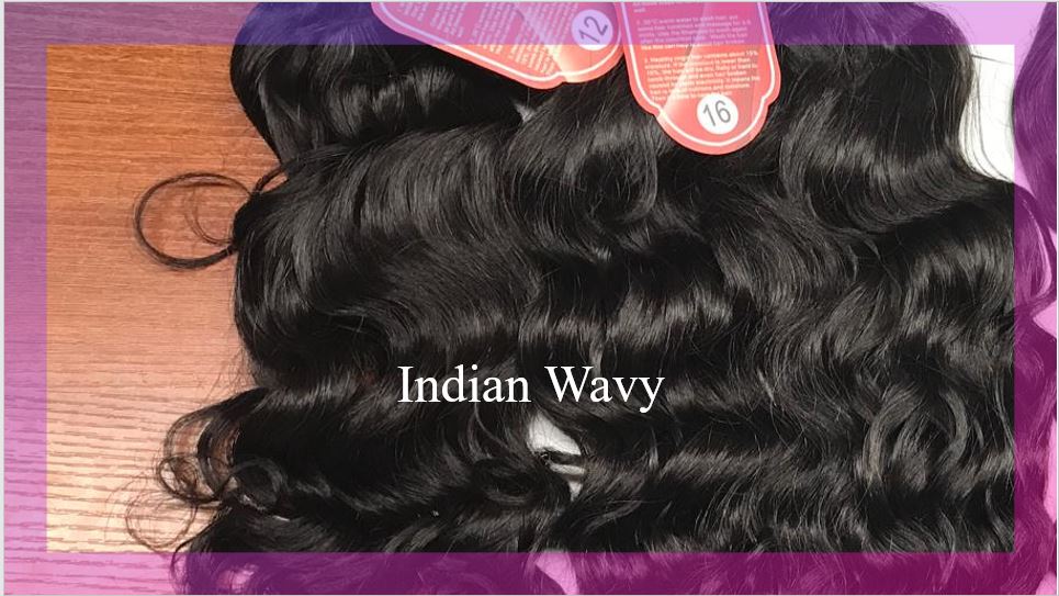 VTV Virgin "Indian Wavy" Hair Bundle