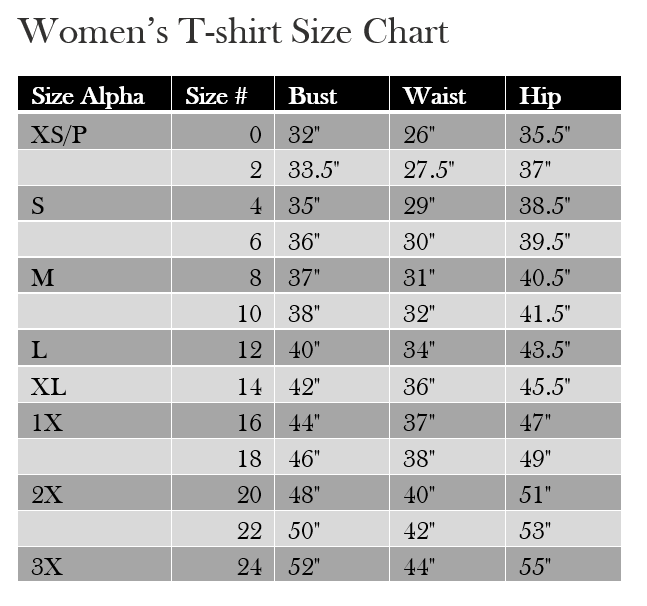 VTV "Original" Women's Cotton T-shirt (Curve)