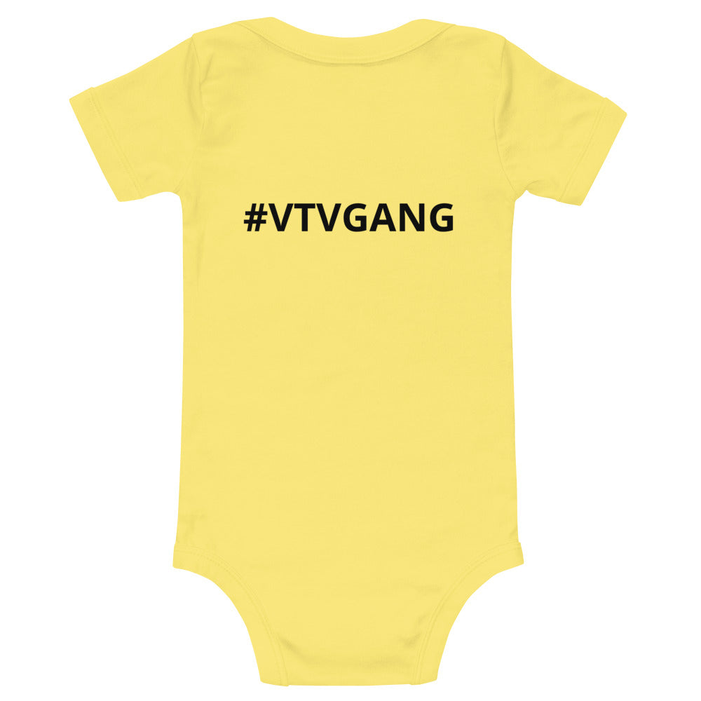 The Varnell Vault Logo Onsie with black #VTVGANG